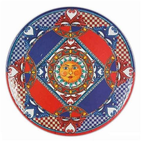 Baci Milano Sole Mio Melamine Serving Plate 45cm - Peter's of Kensington