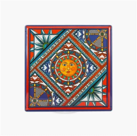 Baci Milano - Sole Mio Melamine Squared Tray 35x35cm