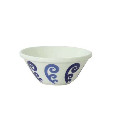 ThemisZ - The Athenee Peacock Bowl Two Tone Blue 16cm