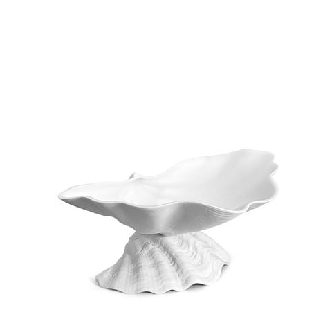 L'objet - Neptune Bowl White Large 24x34cm
