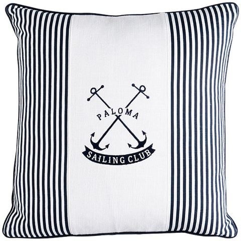 Paloma - Handcrafted Paloma Sailing Club Cushion 50x50cm