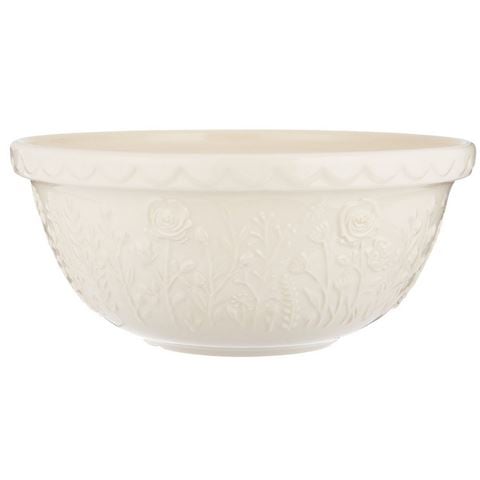 Mason Cash - In The Meadow Rose Mixing Bowl Cream 29cm 4L