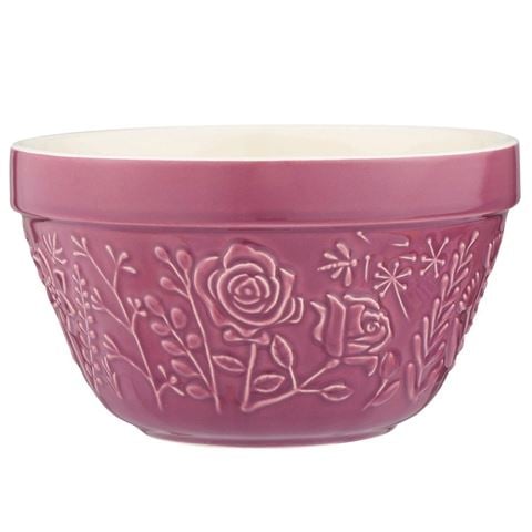Mason Cash - In The Meadow Pudding Basin Purple Rose 900ml