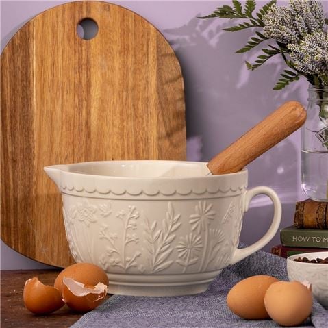 Mason Cash - In The Meadow Batter Bowl Cream 1.9L