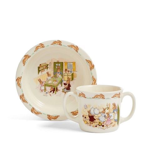 Royal Doulton - Bunnykins Baby Set 2pce