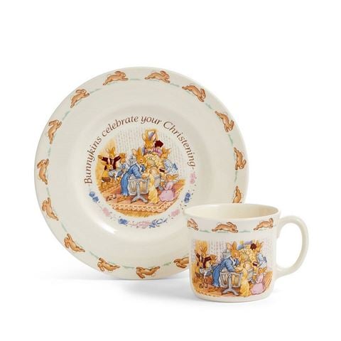 Royal Doulton - Bunnykins Christening Set 2pce
