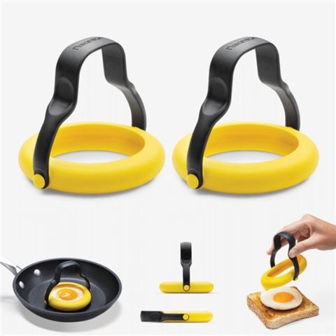 Dreamfarm - Flegg Flip Serve Egg Ring Set 2pce