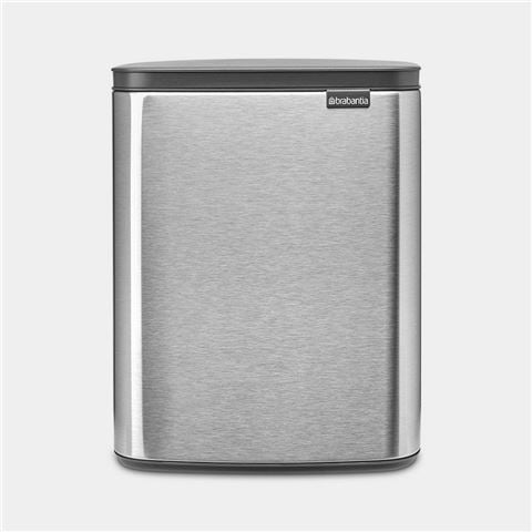 Brabantia - Bo Waste Bin Matt Steel Fingerprint Proof 12L