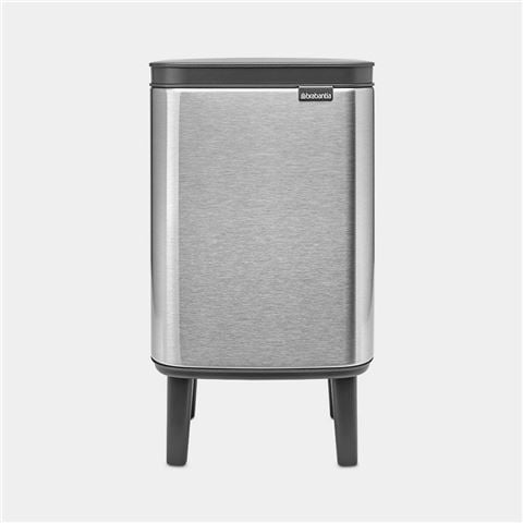 Brabantia - Bo Waste Bin Hi Matt Steel Fingerprint Proof 4L