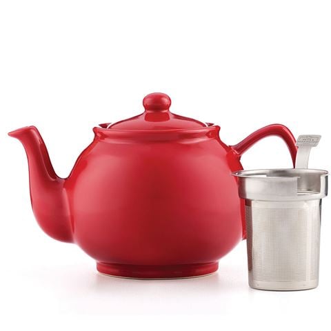 Price & Kensington - Gloss Red Teapot 450ml
