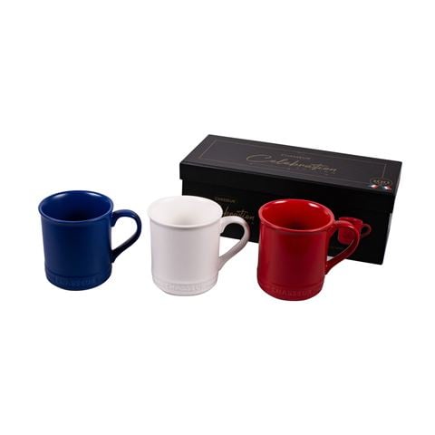 Chasseur - Celebration Edition Mug Set Red White & Blue 350ml 3pce