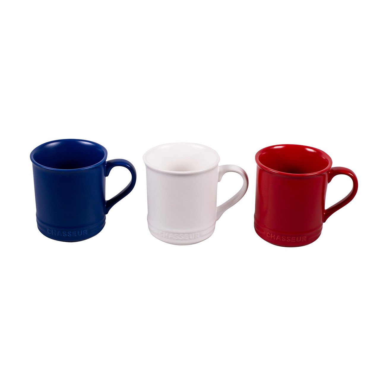 Chasseur Celebration Edition Mug Set Red White Blue 350ml 3pce