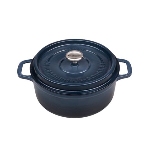 Chasseur French Enameled Cast Iron Braiser with Lid, 2.6-Quart