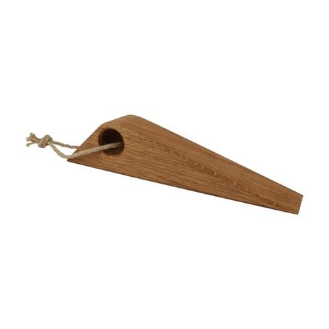 Redecker - Oak Door Stop with Strap