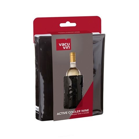 Vacu Vin - Active Wine Cooler Black