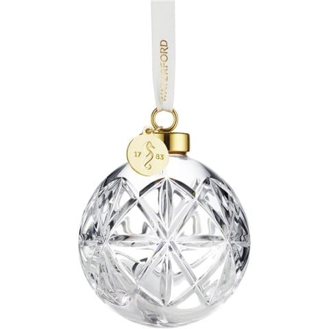 Waterford Festive Collection 2023 Crystal Bauble - Peter's of Kensington