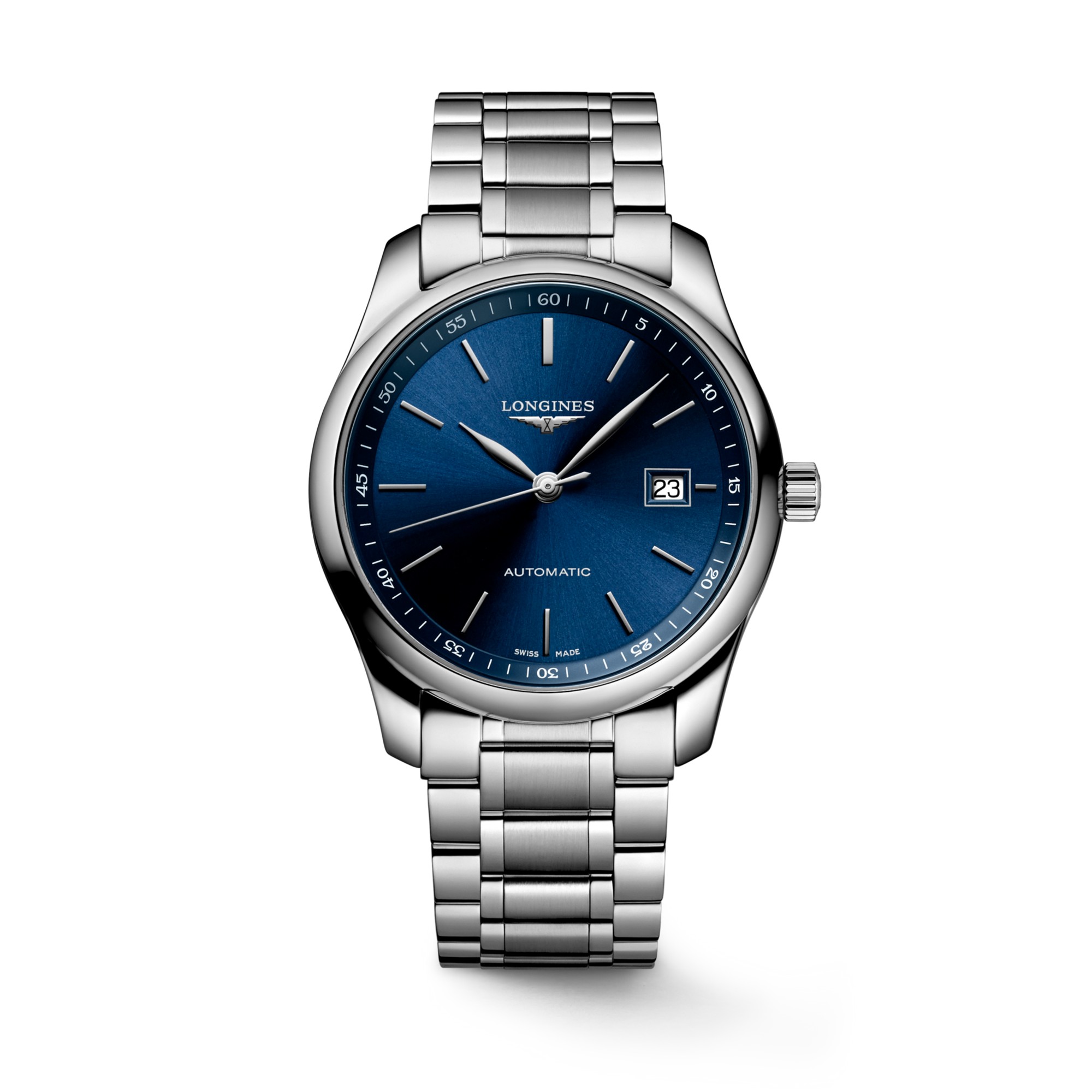 Longines Master Collection Blue Dial S/Steel Watch 40mm