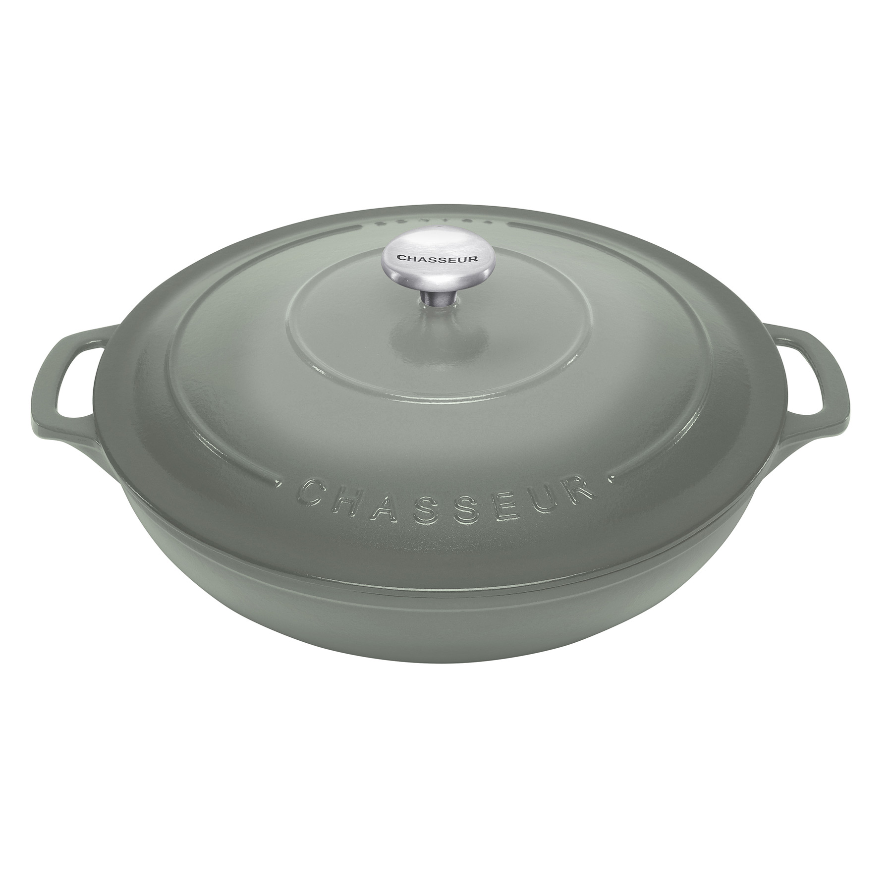 Chasseur Low Round Casserole Dish Eucalyptus 30cm 2.5L Peter s