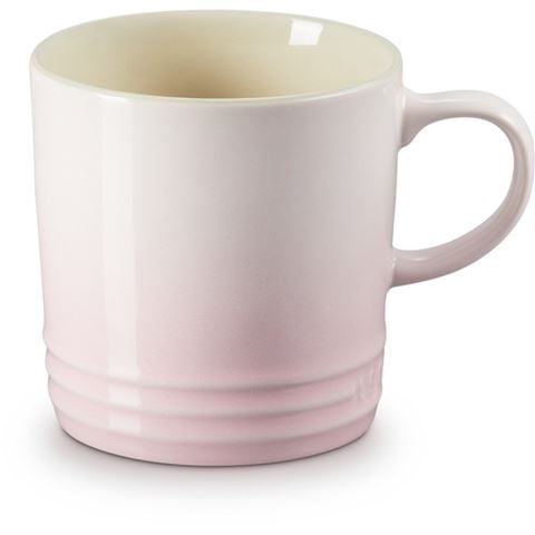 Le Creuset Stoneware Mug Shell Pink 350ml - Peter's of Kensington