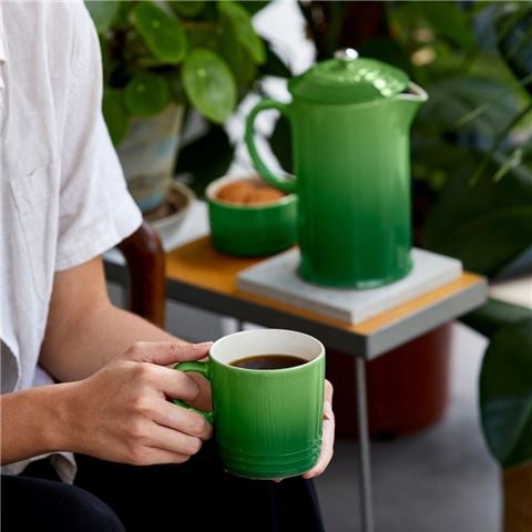 Le Creuset - Stoneware Cappuccino Mug Bamboo Green 200ml