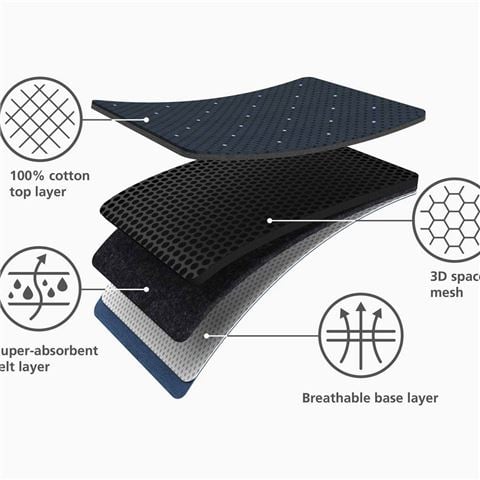 Joseph Joseph - Glide Max Plus Easy-Store Ironing Board w/Adv. Cover Black/Blue