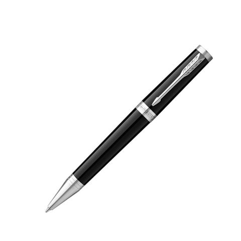 Parker - Ingenuity Black Lacquer Chrome Trim Ballpoint Pen