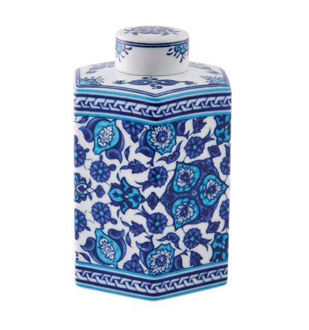 Vista Alegre Izmir Hexagonal Flask 14.4cm - Peter's of Kensington