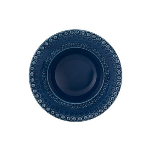 Bordallo Pinheiro - Fantasy Soup Plate Blue 21cm/600ml