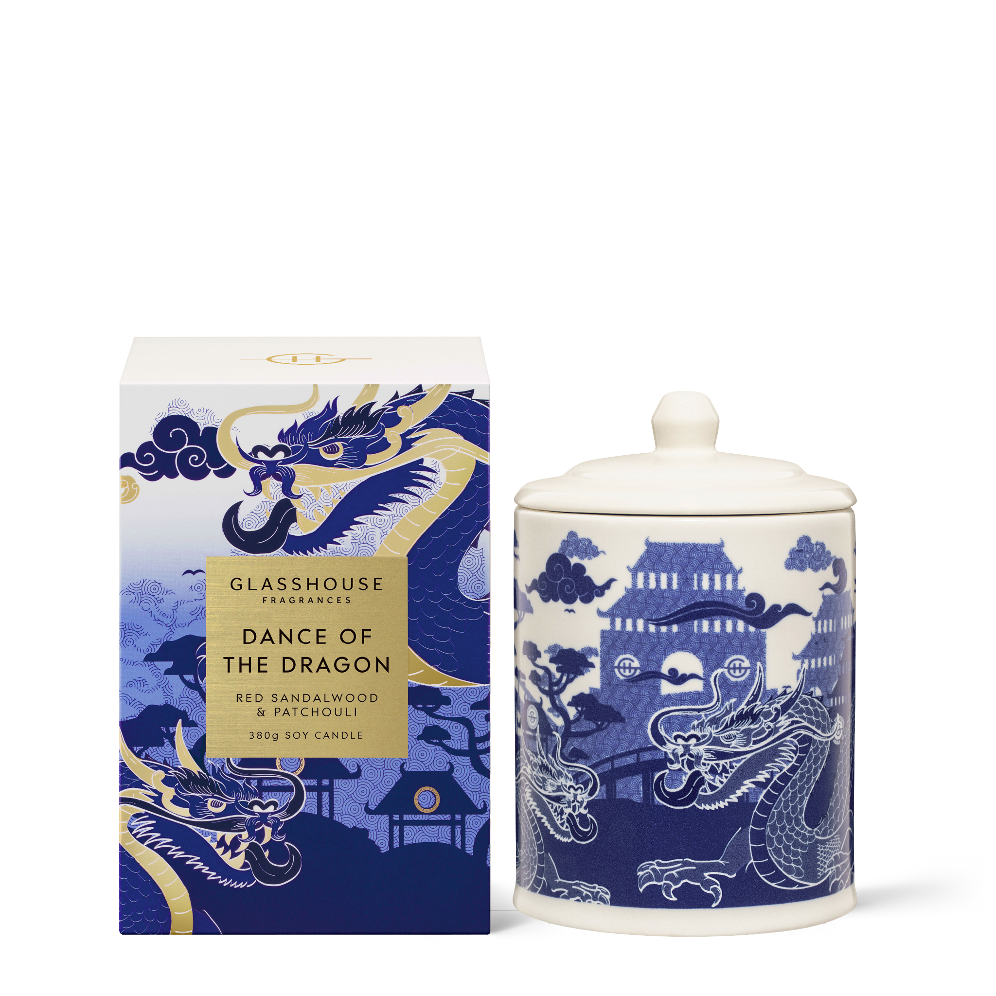 Glasshouse - Limited Edition Dance Of The Dragon Candle 380g