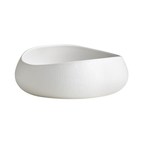 Ecology - Bisque Round Bowl White 29cm