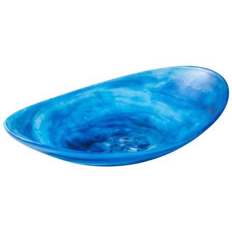 Tempa Marlow Oblong Platter Ocean 28.6x 44.8cm - Peter's of Kensington