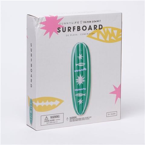 SunnyLife - Daimon Downey x Sunnylife Surfboard De Playa Esmeralda