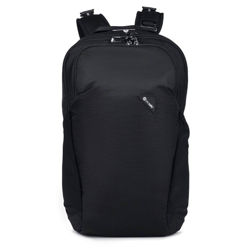 Pacsafe Vibe Anti-Theft Backpack Jet Black 20L Peter's of