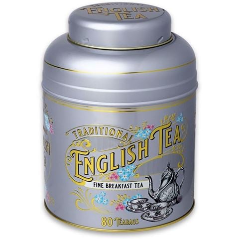 New English Teas Limited - Vintage Victorian English Tea Silver 80 Bags