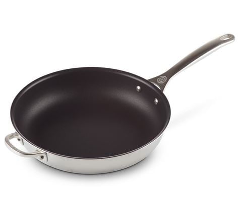 Le Creuset - Signature 3-Ply Stainless Steel Non-Stick Deep Frypan 28cm