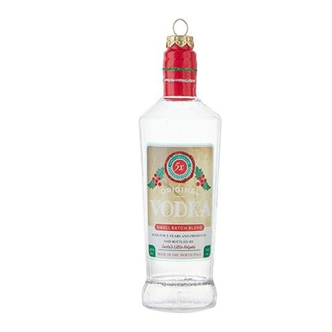 Raz Vodka Bottle Ornament 15.2cm - Peter's of Kensington
