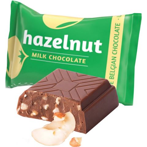 Cachet - Hazlenut Milk Chocolate Cube Gift Box 185g