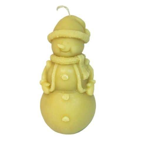 Love Ally - Snowman Beeswax Candle
