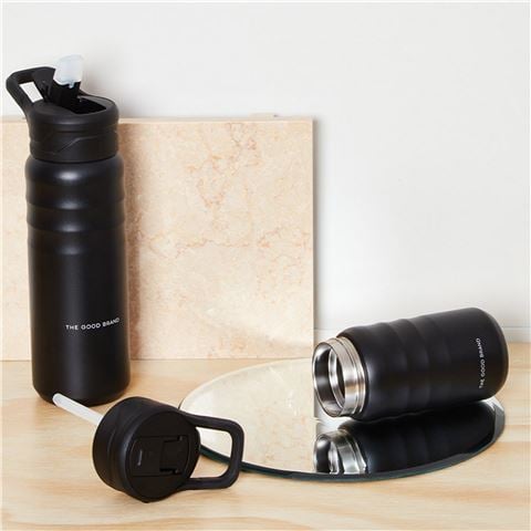 The Good Brand - Insulated Drink Bottle Black Large 709ml