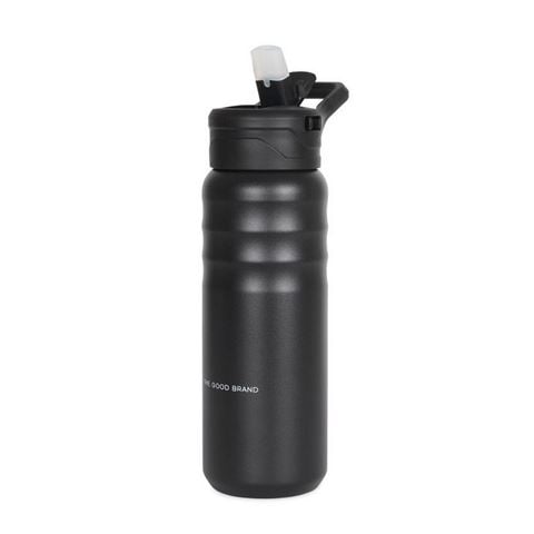 The Good Brand - Insulated Drink Bottle Black Large 709ml