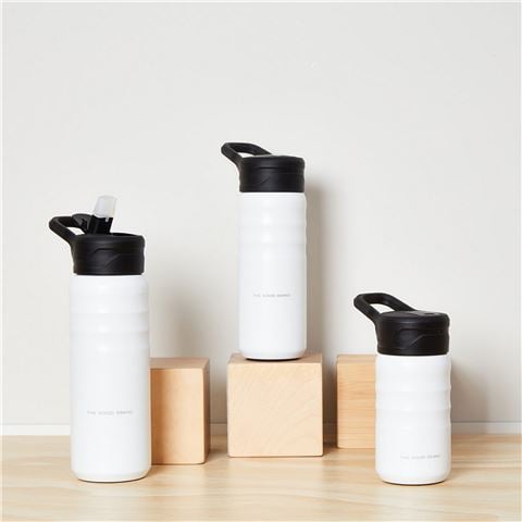 The Good Brand - Insulated Drink Bottle White Large 709ml