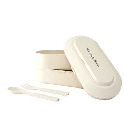 The Good Brand Dual Layer Bento Box w/Cutlery 3pce - Peter's of Kensington