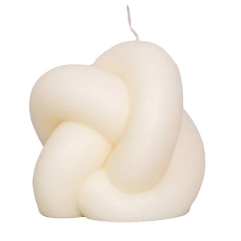Love Ally The Infinity Knot Candle White - Peter's of Kensington