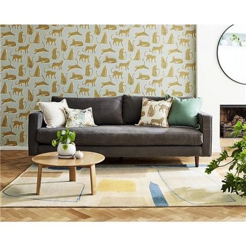 Scion Composition Papaya Rug 230x160cm - Peter's of Kensington