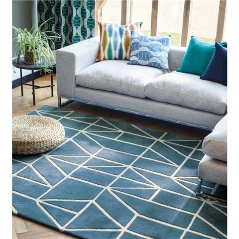 Scion Viso Rug Denim 180x120cm - Peter's of Kensington