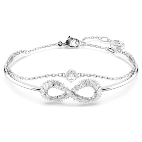 Swarovski Jewellery - Hyperbola Infinity Bangle w/Rhodium Plate
