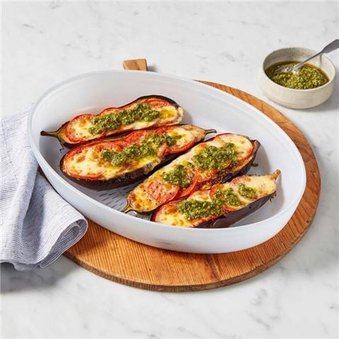 Essteele - Ceramic Glass Oval Dish 27x39cm