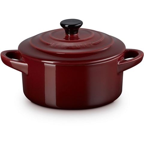 Le Creuset Stoneware Mini Casserole Dish Garnet - Peter's of Kensington