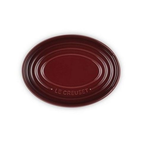 Le Creuset - Stoneware Spoon Rest Garnet 15cm
