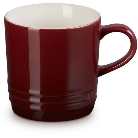 Le Creuset Stoneware Cappuccino Mug Garnet 200ml - Peter's of Kensington